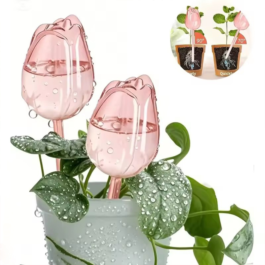 Indoor Herb Garden - مروي ذاتي الشفافية على شكل زهرة