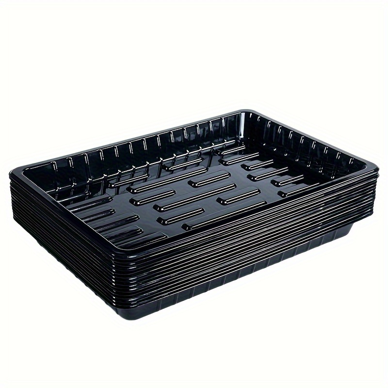 صينية بذور بلاستيكية سوداء متي - مراجعة Seed Starter Tray وسعره