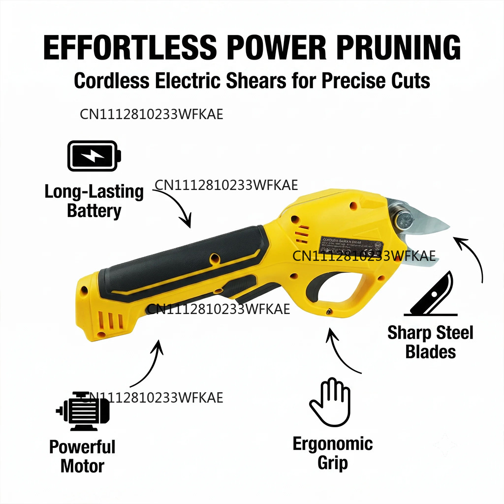 مقصات تقليم كهربائية، مقصات أش - مراجعة Pruning Shears وسعره