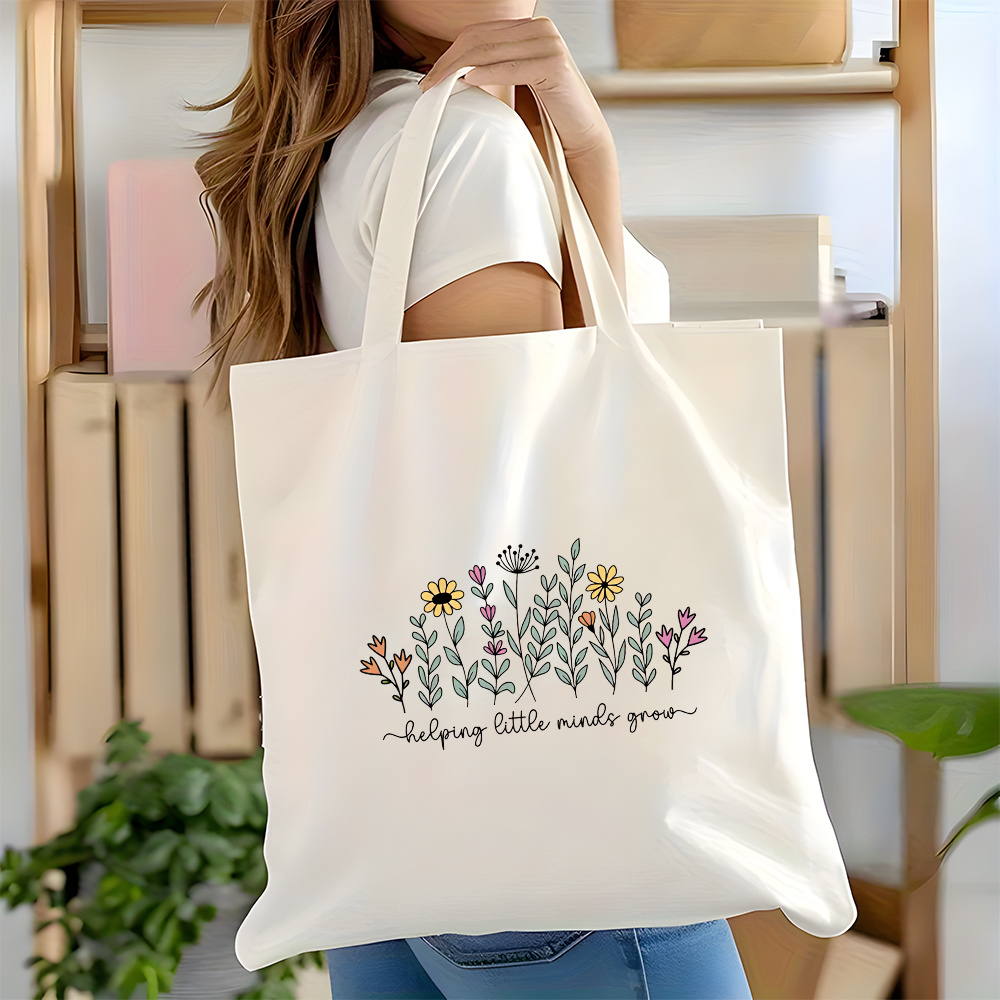 حقيبة حمل مطبوعة على الوجهين ب - مراجعة Grow Bag وسعره