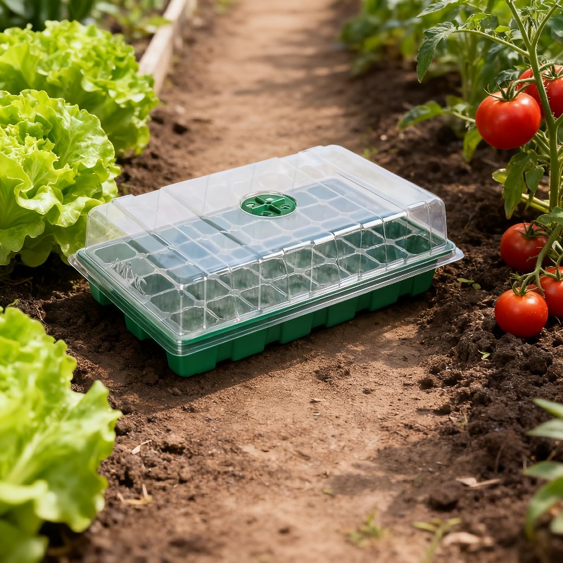 طقم صواني شتلات 1/5 قطعة - صين - مراجعة Seed Starter Tray وسعره