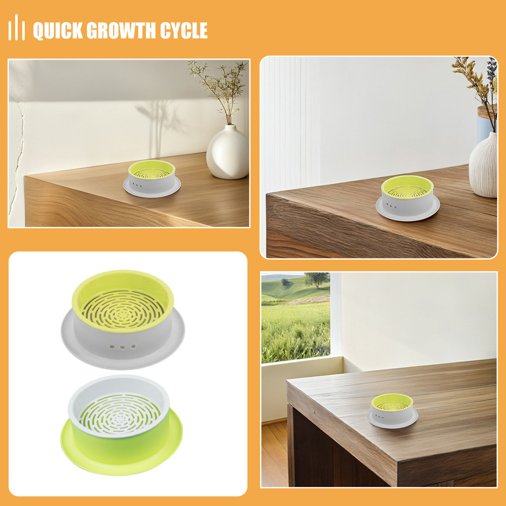 قطعتان من أوعية زراعة عشب القط - مراجعة Hydroponic Kit وسعره