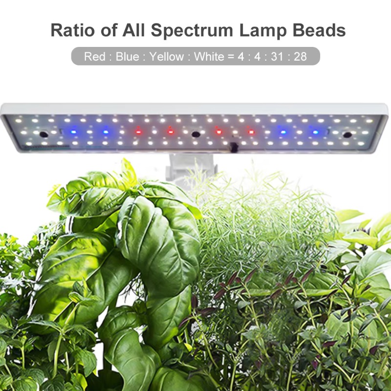 نظام زراعة مائية ذكي بـ 9 وحدا - مراجعة Grow Light Led وسعره
