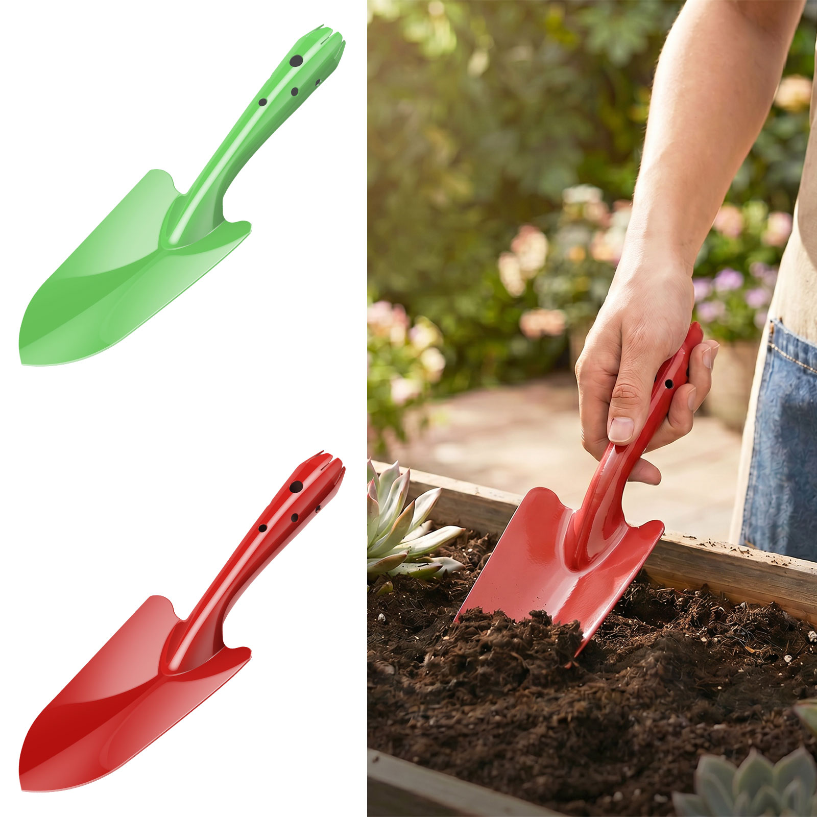 مجرفة يدوية معدنية مقاومة للصد - مراجعة Trowel Garden Tools وسعره