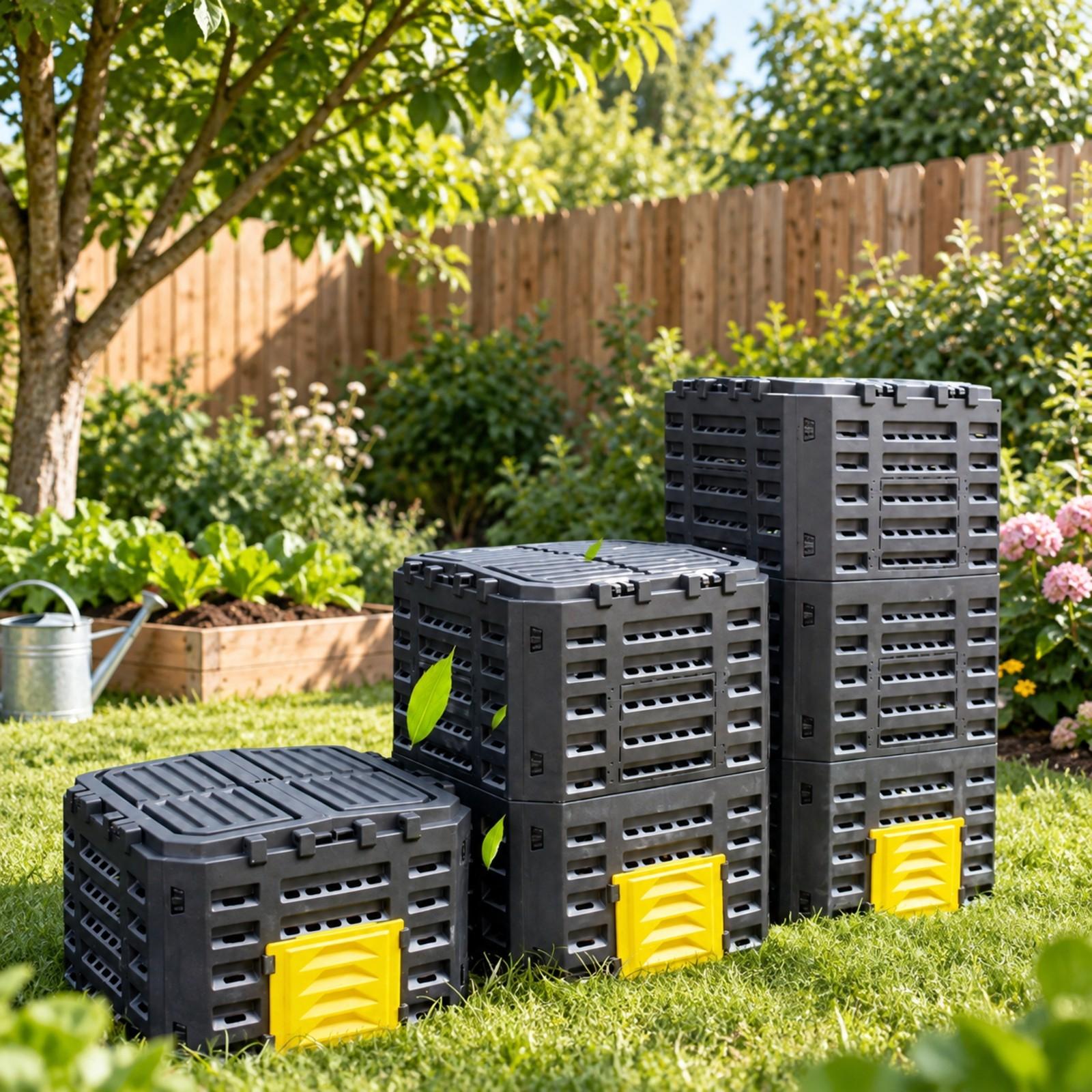 صندوق سماد للحديقة، صندوق تسمي - مراجعة Compost Bin وسعره