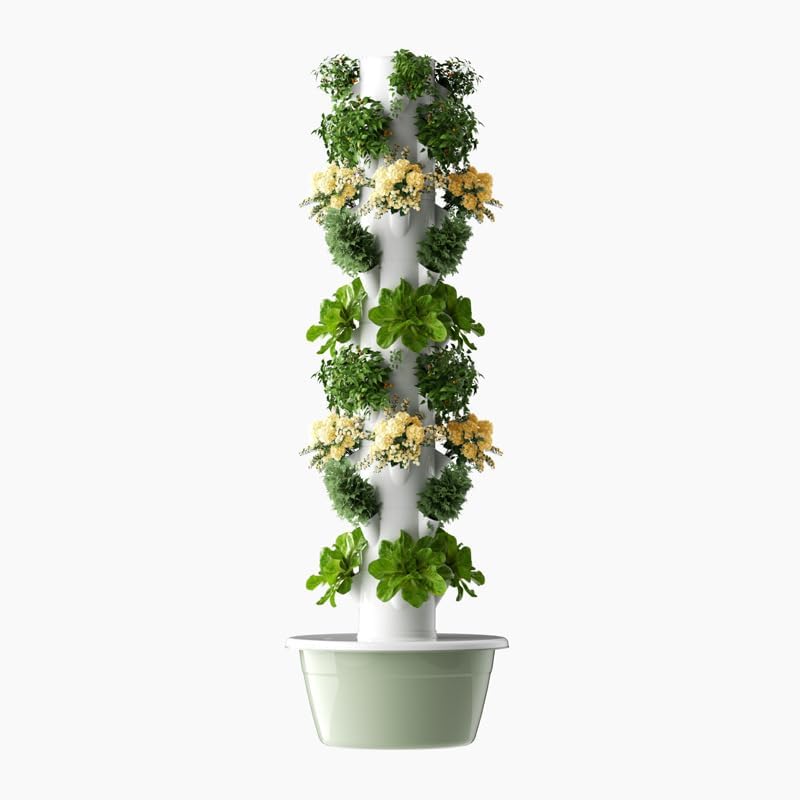 برج زراعة عمودي هيدروبوني للخض - مراجعة Vertical Planter وسعره